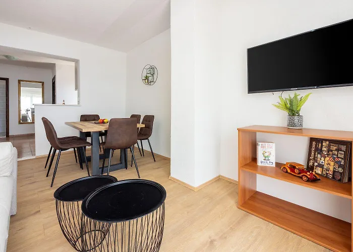 Modernes Nur 300 Meter Zum Mit Meerblick, Pool, Grill - Hundefreundlich
