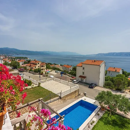 Modernes Nur 300 Meter Zum Mit Meerblick, Pool, Grill - Hundefreundlich Novi Vinodolski